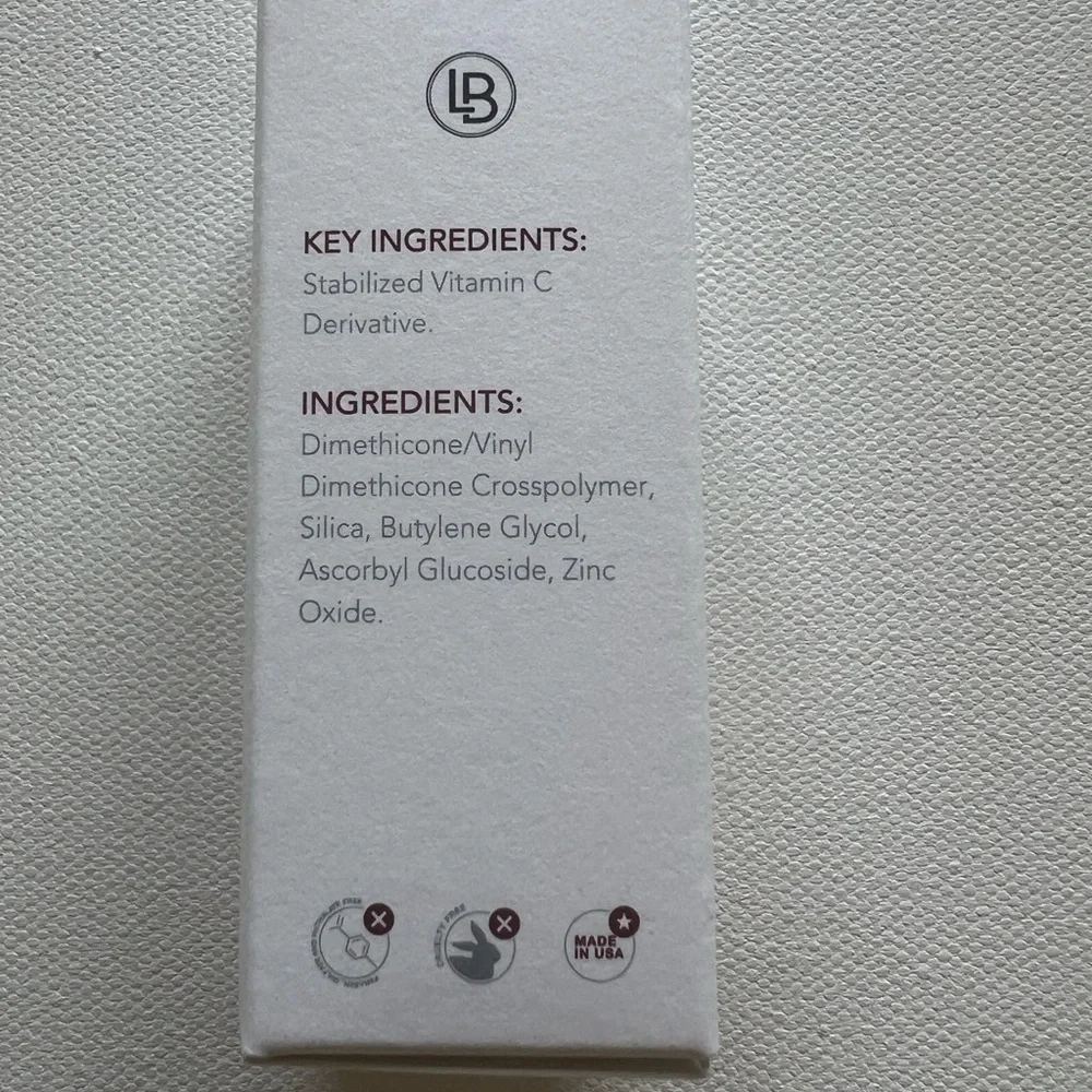 New Never Opened C+ Brightening Booster Foundation by Lorde * Belle (E3)